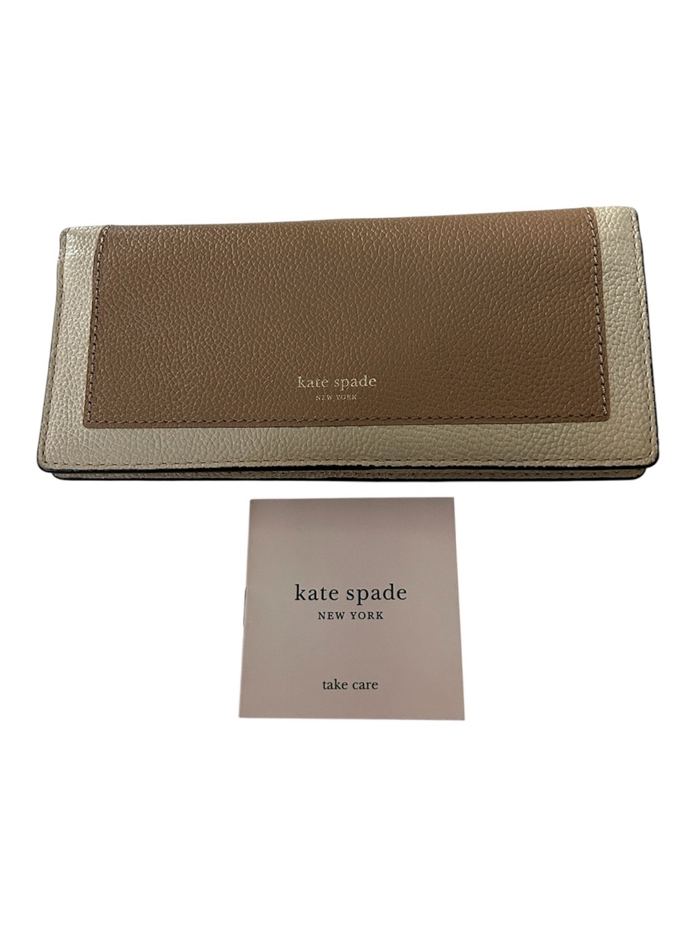 Kate Spade Margaux Bifold Continental Wallet in Light Fawn